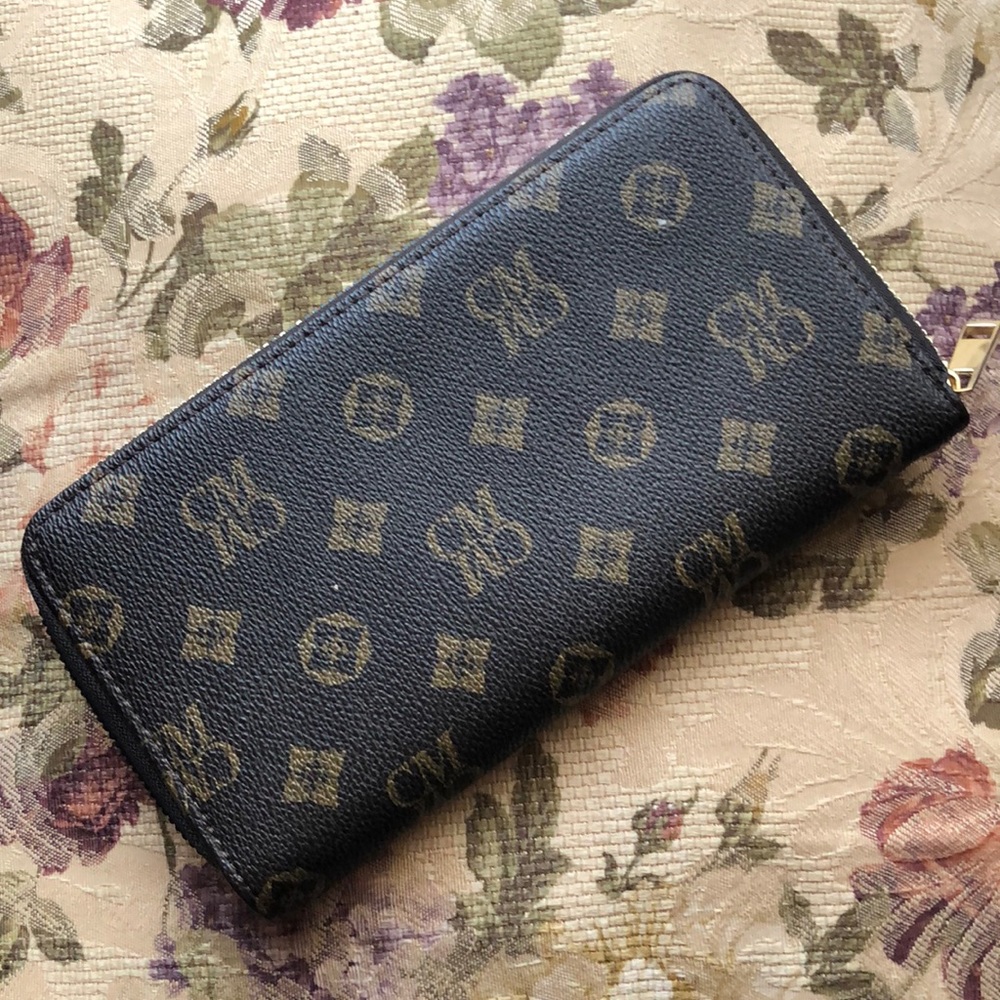 Brown designed wallet